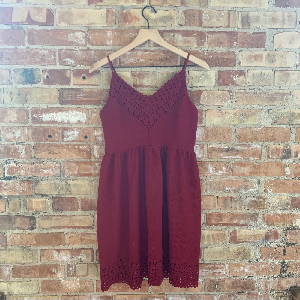 Maroon Cami Dress